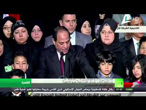 شاهد تحذيرات السيسي للحفاظ على الاستقرار