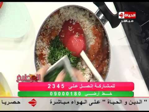 طريقة عمل محشي كرنب بالقشطة