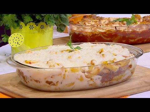شاهد طريقة عمل مكرونة فرن